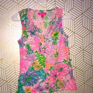 Lilly Pulitzer gorgeous top sz XS